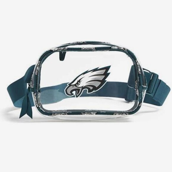 Vera Bradley NFL Philadelphia Eagles Clear Belt Bag NWT Stadium Approved - Picture 1 of 5